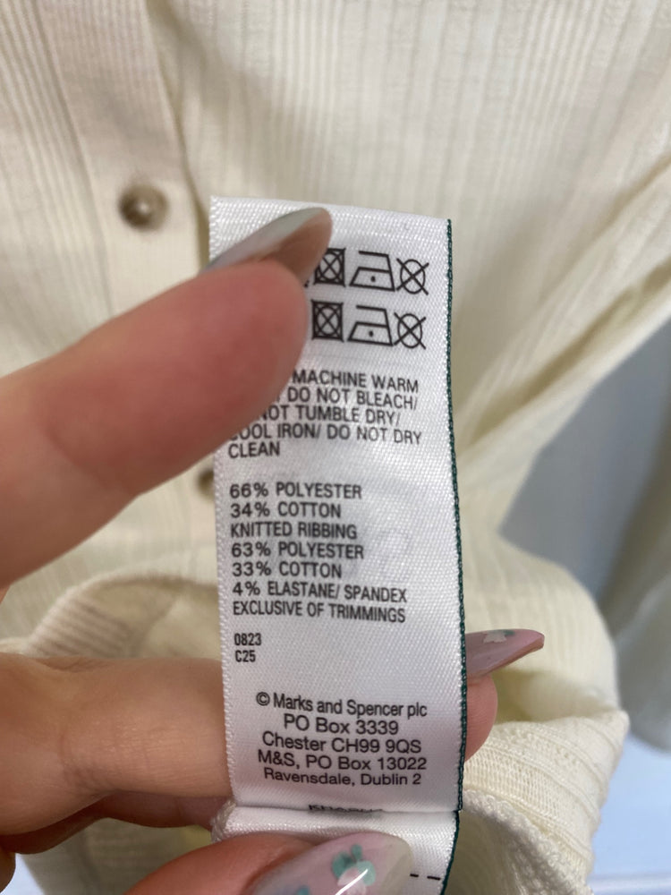 Gorgeous Marks & Spencers Cardigan UK8 Cream FH004