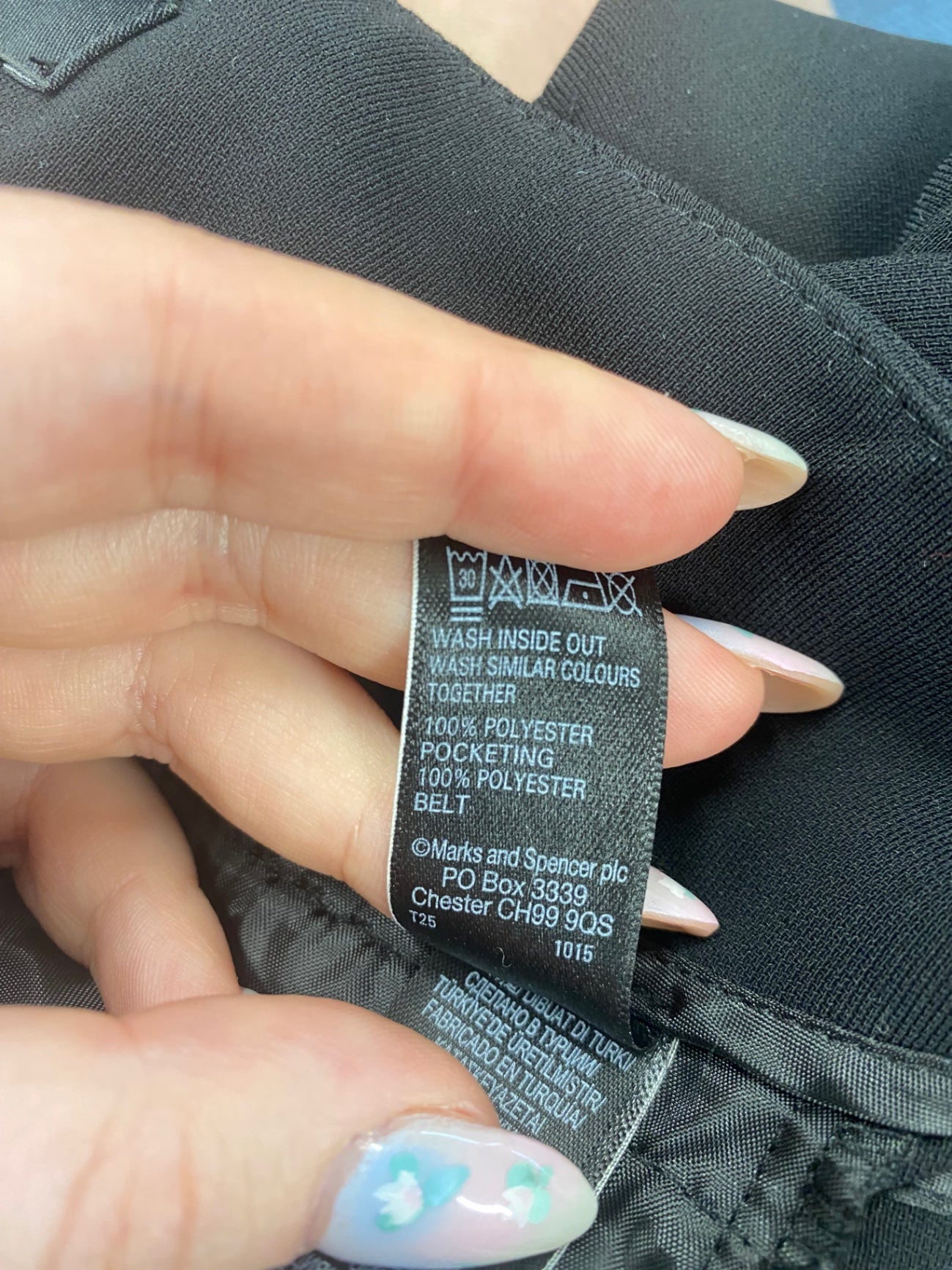 Gorgeous Autograph Paperbag Waist Trousers UK10 Black FH004