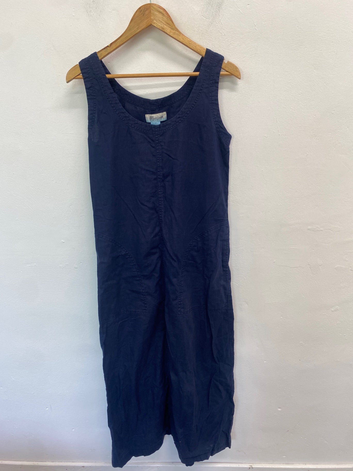 Gorgeous Monsoon Dress UK10 Navy blue MM005