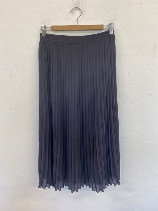 Gorgeous Marks & Spencers Maxi Skirt UK10 Slate Blue FH004