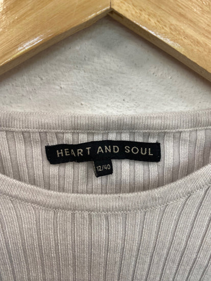 Gorgeous HEART AND SOUL Jumper UK12 Multicolour FH004
