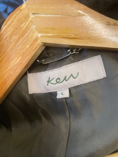 Gorgeous Kew Jacket UkL Olive green moleskin double breasted classic NR002