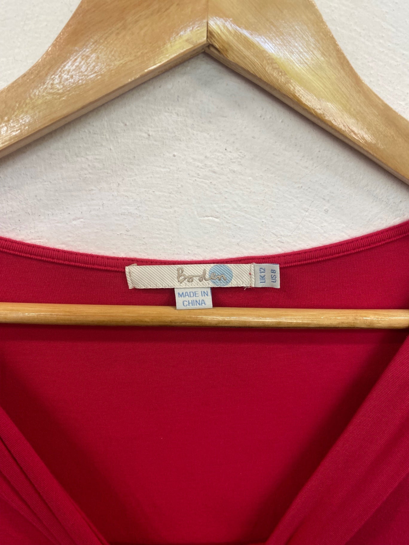 Gorgeous Boden Knot Front Top UK12 Hot Pink FH004