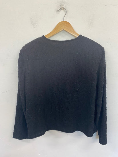 Gorgeous Canda Evening Jacket UK18 Black FH004