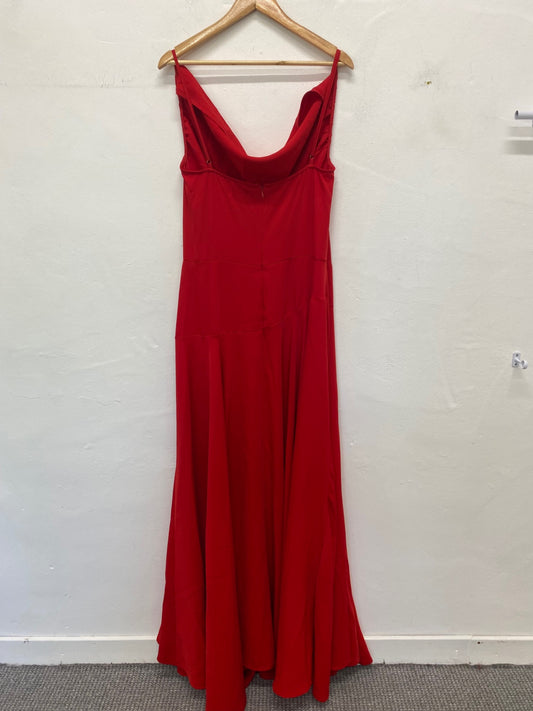 Gorgeous YAURA Evening Dress UK16 Red NR002