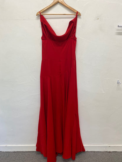 Gorgeous YAURA Evening Dress UK16 Red NR002