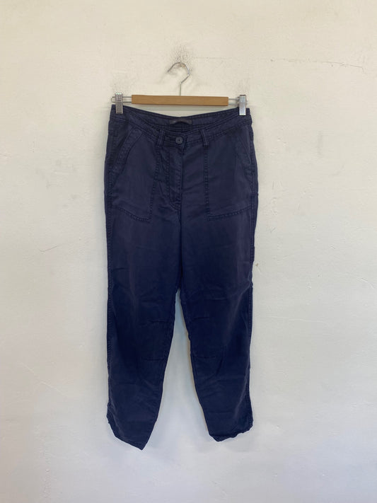 Classic Marks & Spencers Trousers UK8 Navy FH004