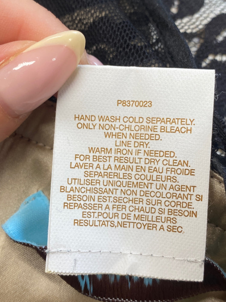 Gorgeous Guess by marciano Dress UK S Beige and Black sexy SL002