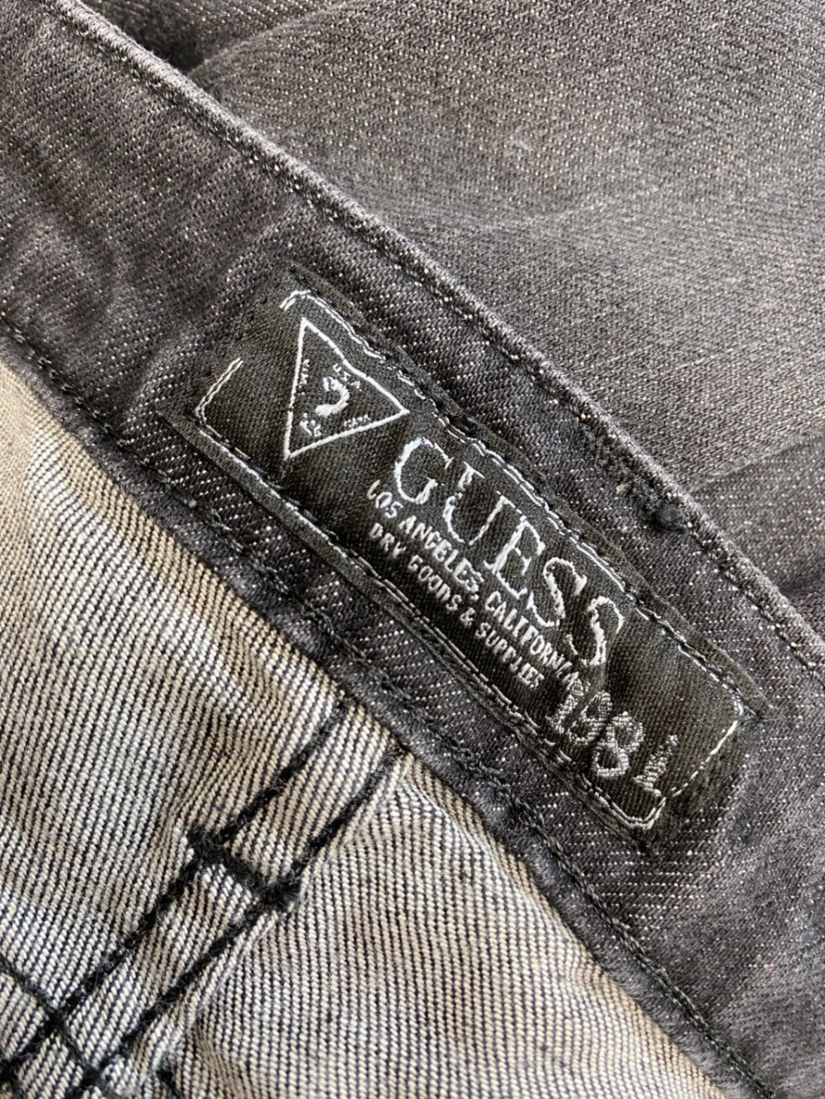 Gorgeous Guess Jacket W29" Silver/black ombré sequin SL002