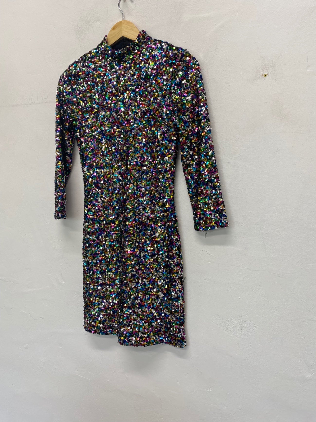 Gorgeous Warehouse Mini dress Uk8 Multicolour Rainbow SL002