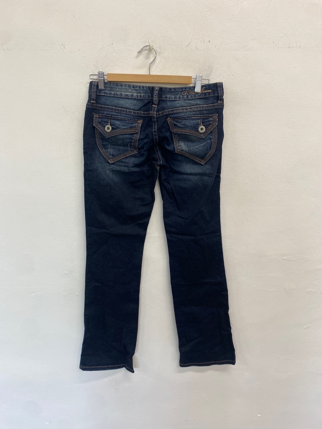 Gorgeous GUESS Jeans W26" Blue low rise cropped SL002