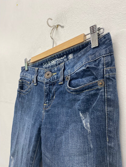 Gorgeous Guess Bootcut Jeans W27” Blue Y2K low rise SL002