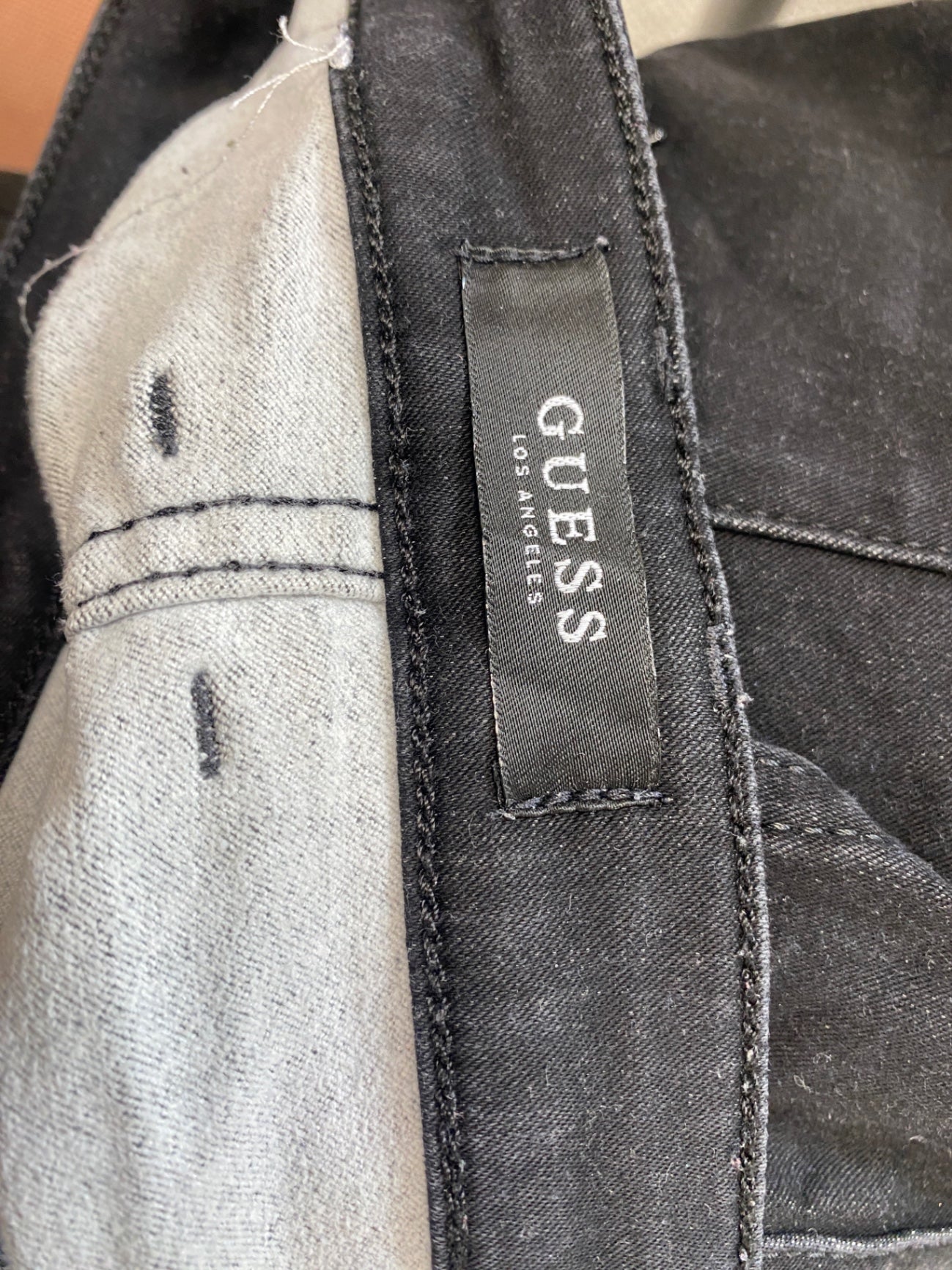 Gorgeous Guess Jeans W27” Black Y2K SL002