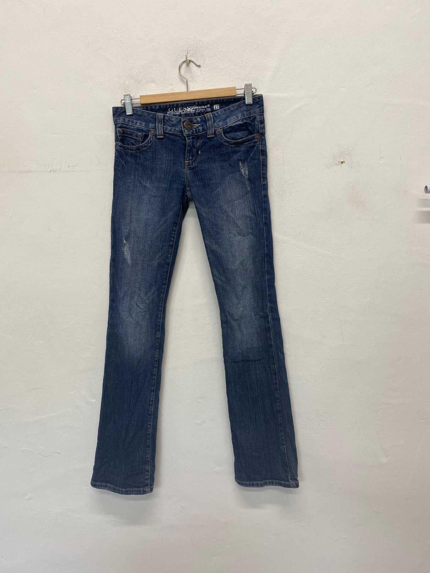 Gorgeous Guess Bootcut Jeans W27” Blue Y2K low rise SL002