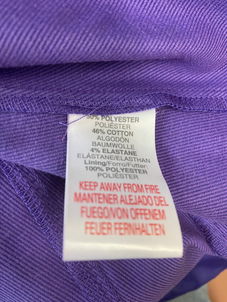 Gorgeous L’Art River Island Top Uk8 Purple ruffle top SL002