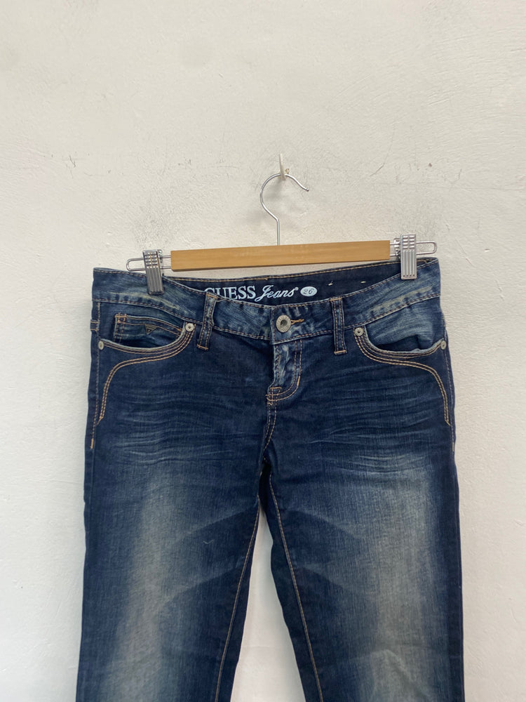 Gorgeous GUESS Jeans W26" Blue low rise cropped SL002