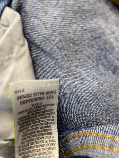 Gorgeous M&S Jeans Uk14 Blue Long The Sienna Straight NR002