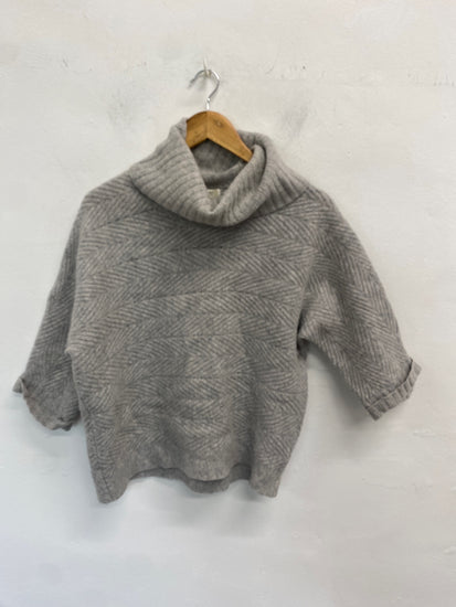 Gorgeous FARHI by Nicole Farhi Sweater UK XL Grey NR002