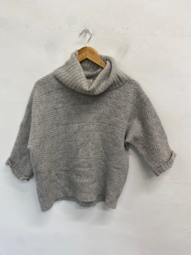 Gorgeous FARHI by Nicole Farhi Sweater UK XL Grey NR002