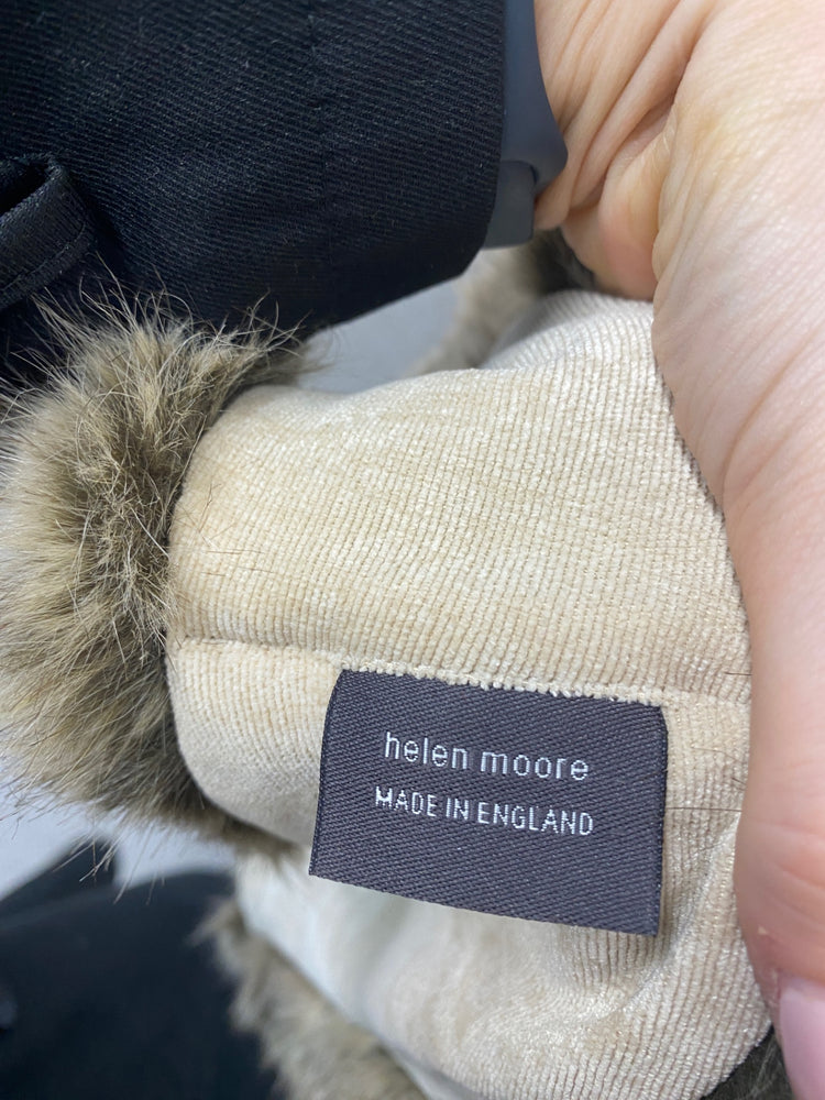 Gorgeous Helen moore Faux Fur Collar One Size Brown NR002