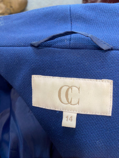 Gorgeous Country casuals Coat UK14 Blue dress jacket NR002