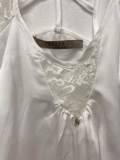 Gorgeous Guess Camisole UK S White slinky classic SL002