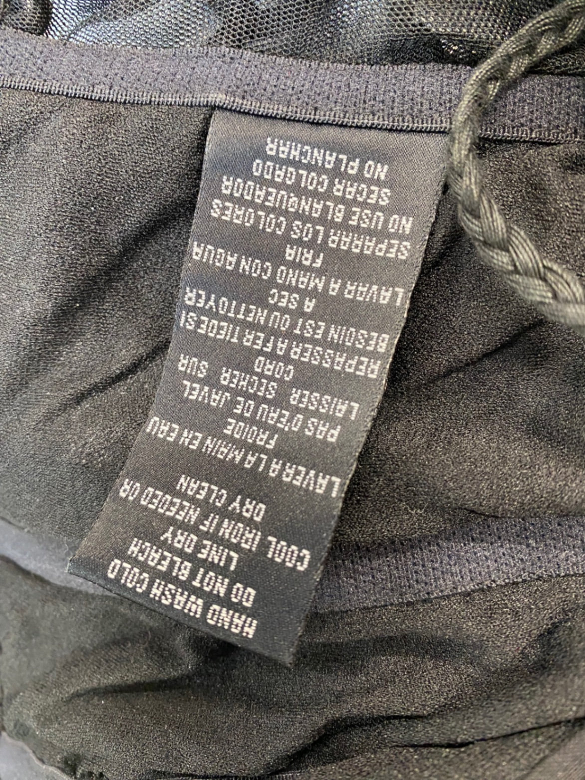 Gorgeous Bebe Corset UK M Black & White wired embellished SL002