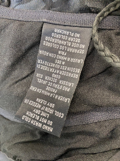 Gorgeous Bebe Corset UK M Black & White wired embellished SL002