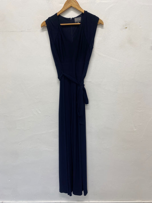 Gorgeous Phase Eight Jumpsuit UK14 Navy Blue NR002