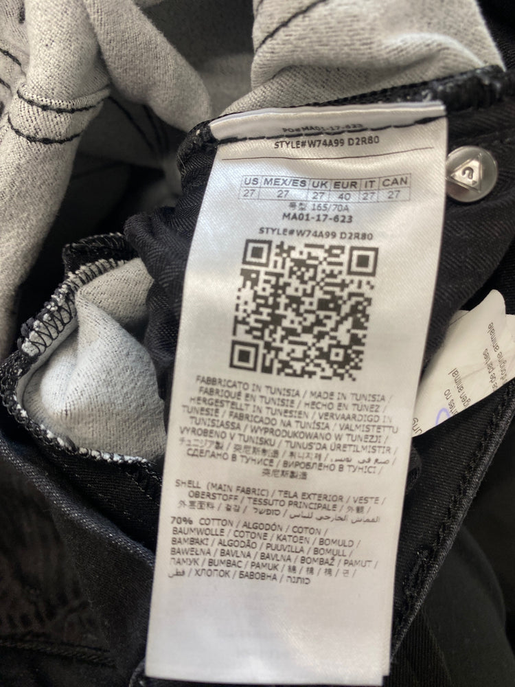 Gorgeous Guess Jeans W27” Black Y2K SL002