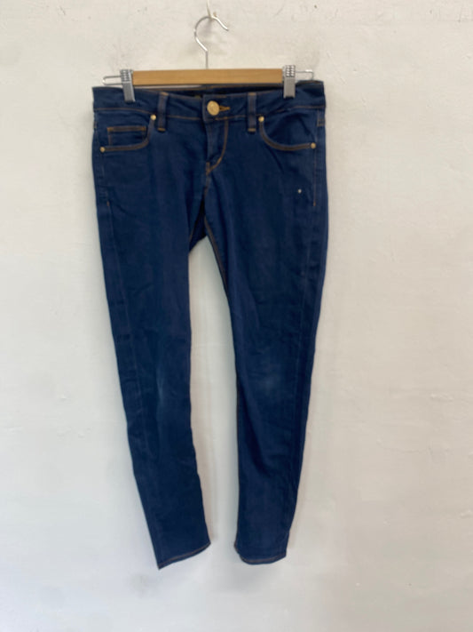 Gorgeous Guess Jeans UK6 Dark blue skinny ultra low SL002