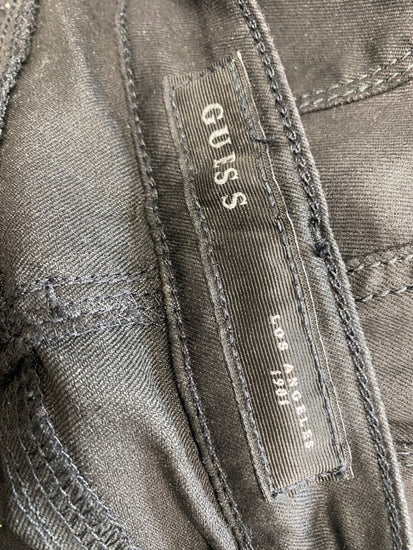 Gorgeous Guess low waist W29" Black studded SL002