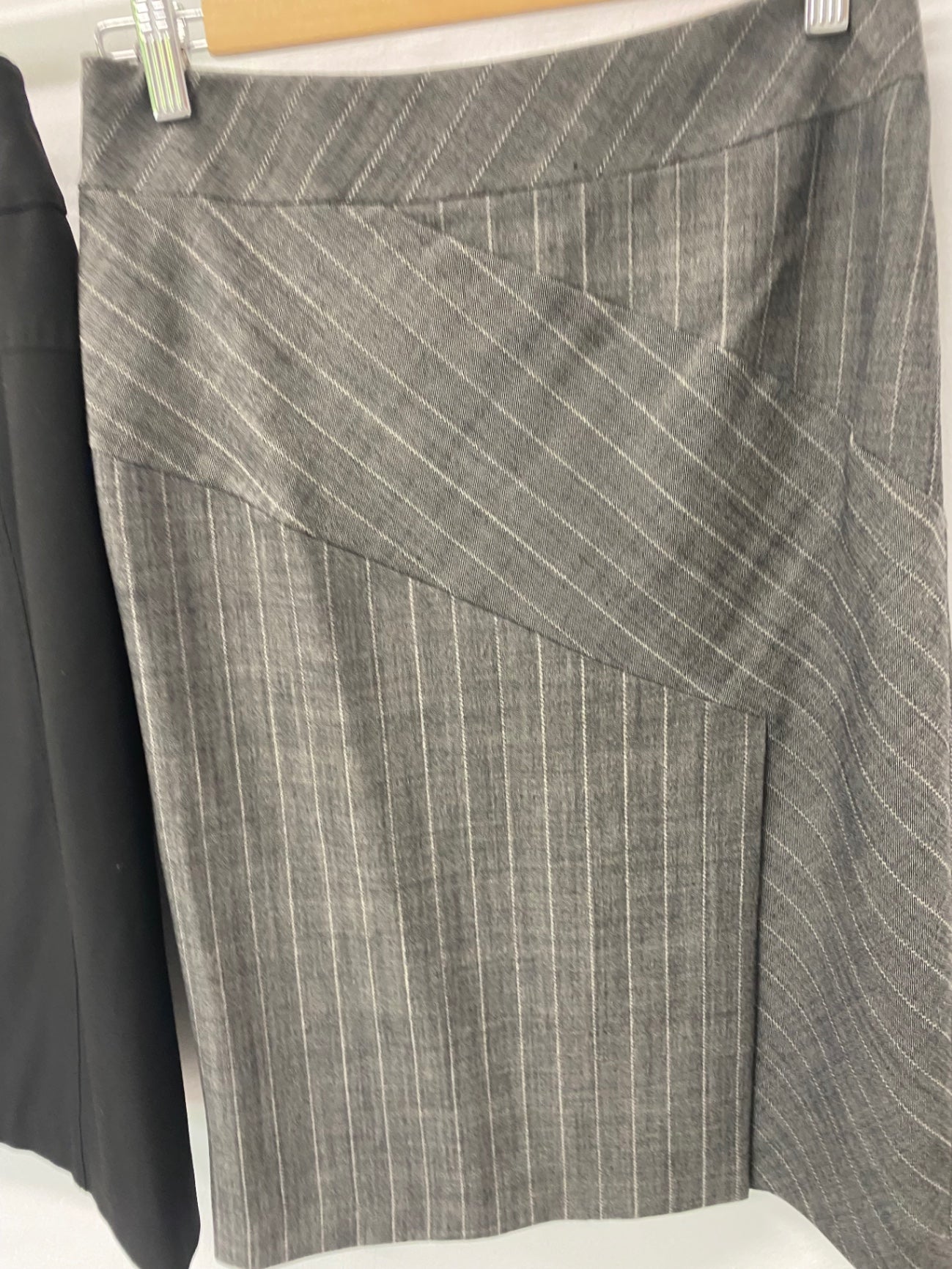 Gorgeous duo of Oasis Pencil Skirt Uk8 Black & Brown work skirts #9 SL002