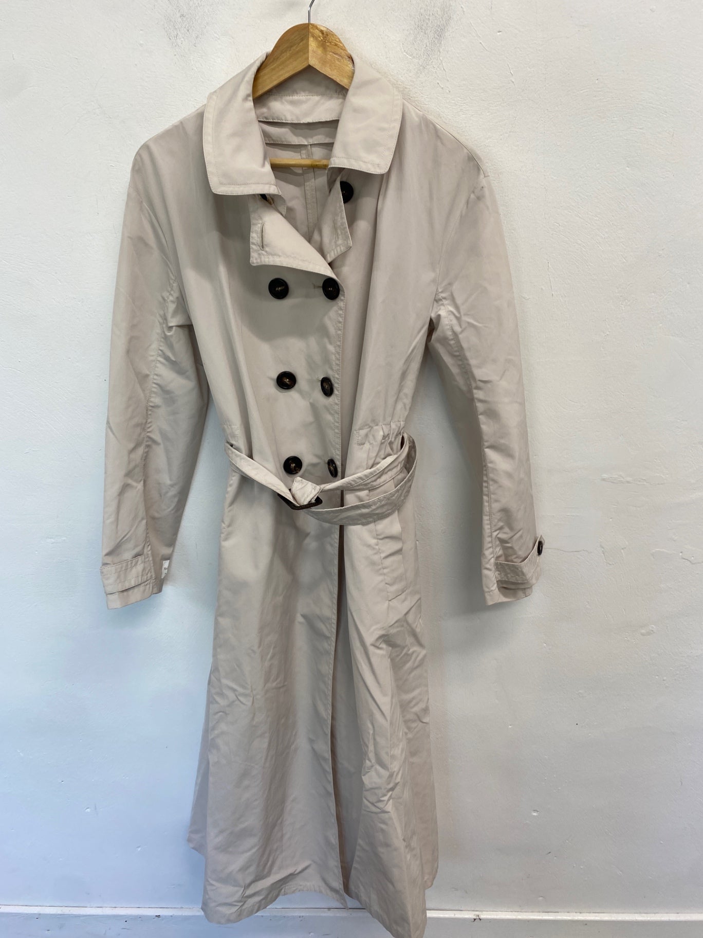 Gorgeous maxmara the cube Trench Coat UK10 Beige LB006