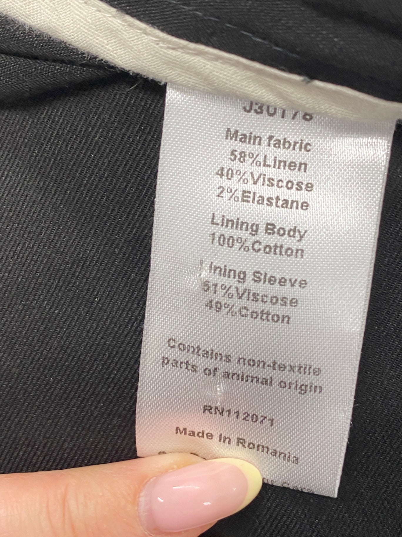 Gorgeous Jigsaw Kimono UK XS Black belted LB006