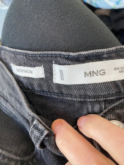 Gorgeous Mango newMum Jeans UK4 Black LB006