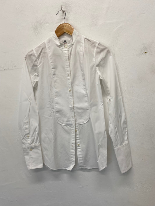 Gorgeous Thomas Mason for J Crew Dress Shirt Size 2 White LB006