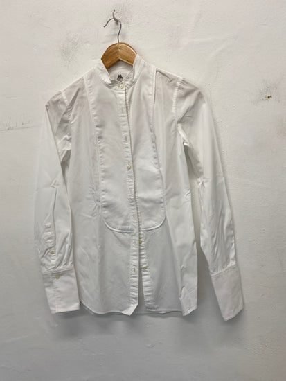 Gorgeous Thomas Mason for J Crew Dress Shirt Size 2 White LB006