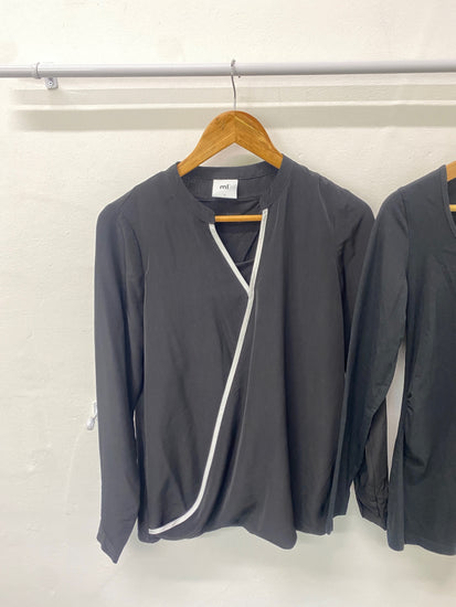 Gorgeous duo Mamalicious Maternity tops UK8 Black SL002 #5