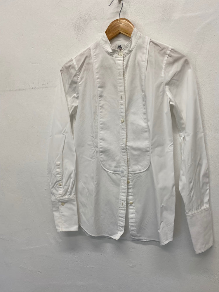 Gorgeous Thomas Mason for J Crew Dress Shirt Size 2 White LB006