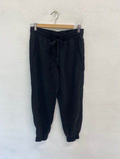 Gorgeous Bella dahl Joggers UK XS Black casual LB006