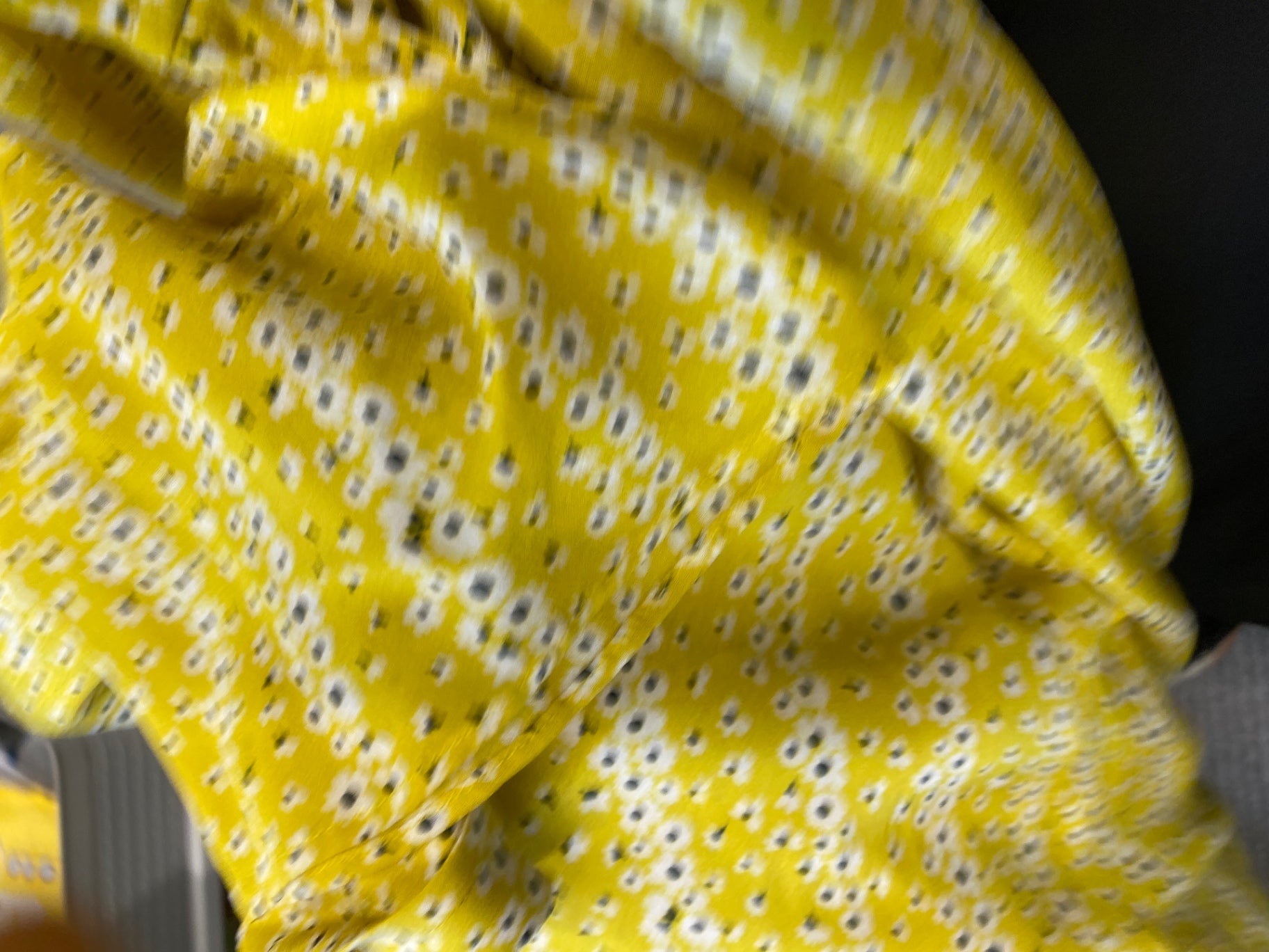 Gorgeous Arket Dress UK6 Yellow floral maxi summer LB006