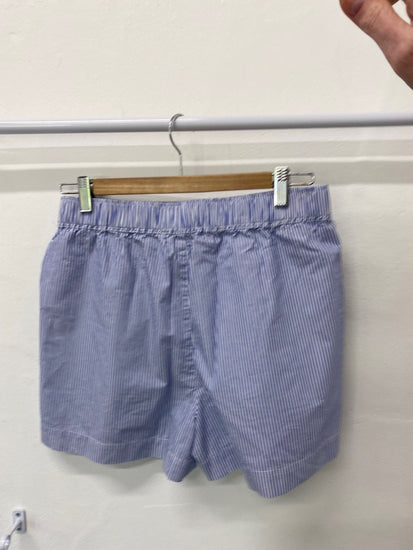 Gorgeous Anthropologie Pajama shorts UKS Blue & White Stripes LB006