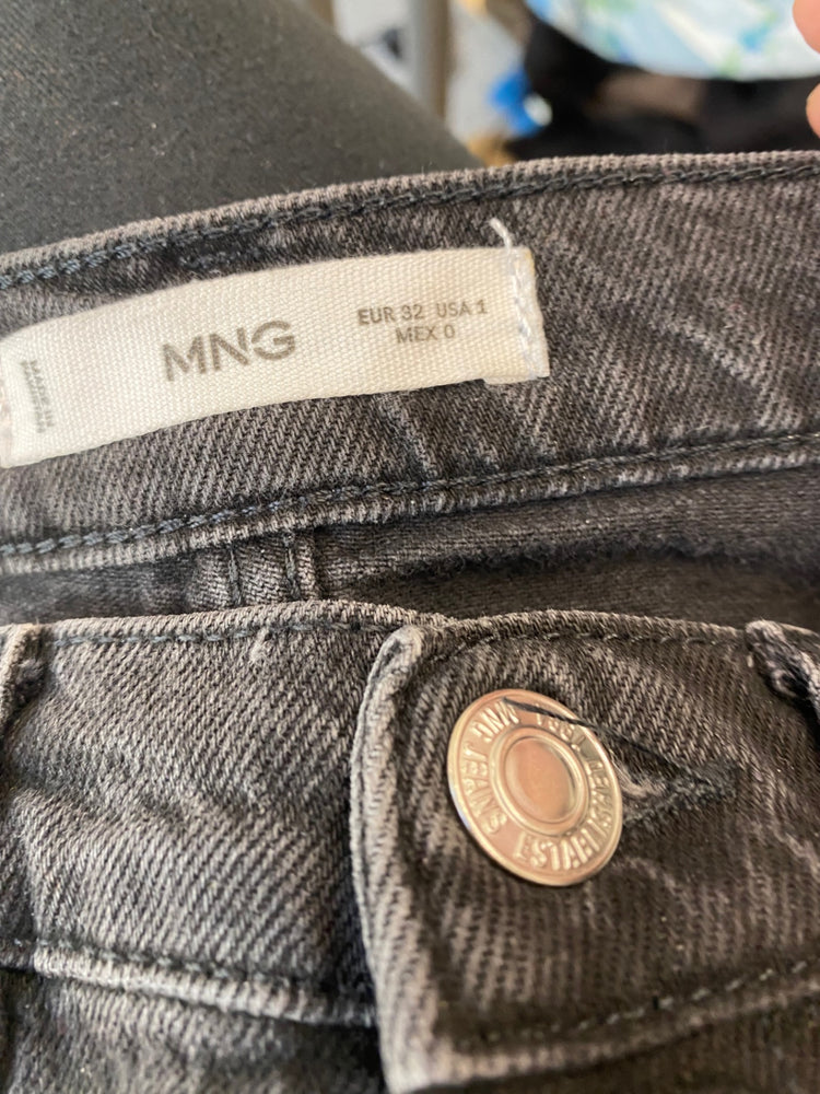 Gorgeous Mango newMum Jeans UK4 Black LB006