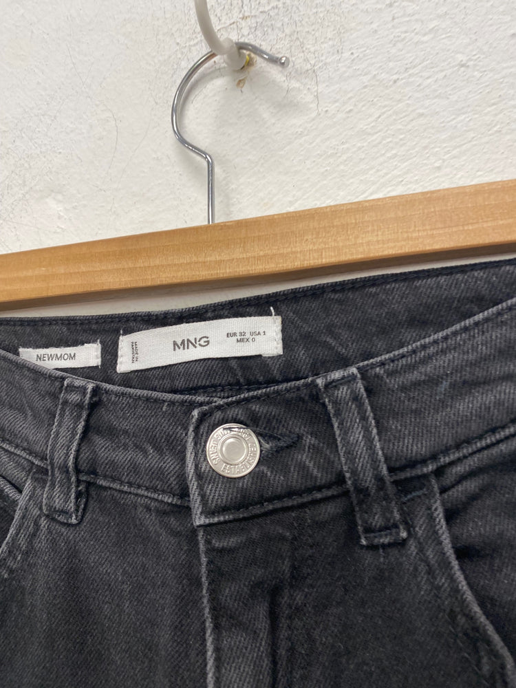Gorgeous Mango newMum Jeans UK4 Black LB006