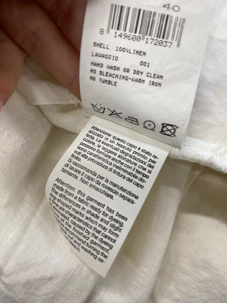 Gorgeous Emporio armani Skirt UK12 Cream midi LB006