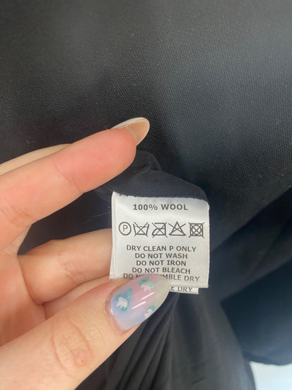 Gorgeous HOBBS Midi Dress UK14 Black NR002