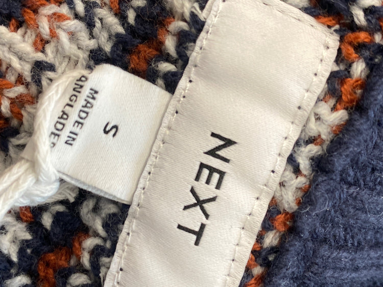 Classic Next Christmas Knit jumper UK S Multicolor SL002 