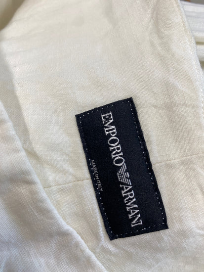 Gorgeous Emporio armani Skirt UK12 Cream midi LB006