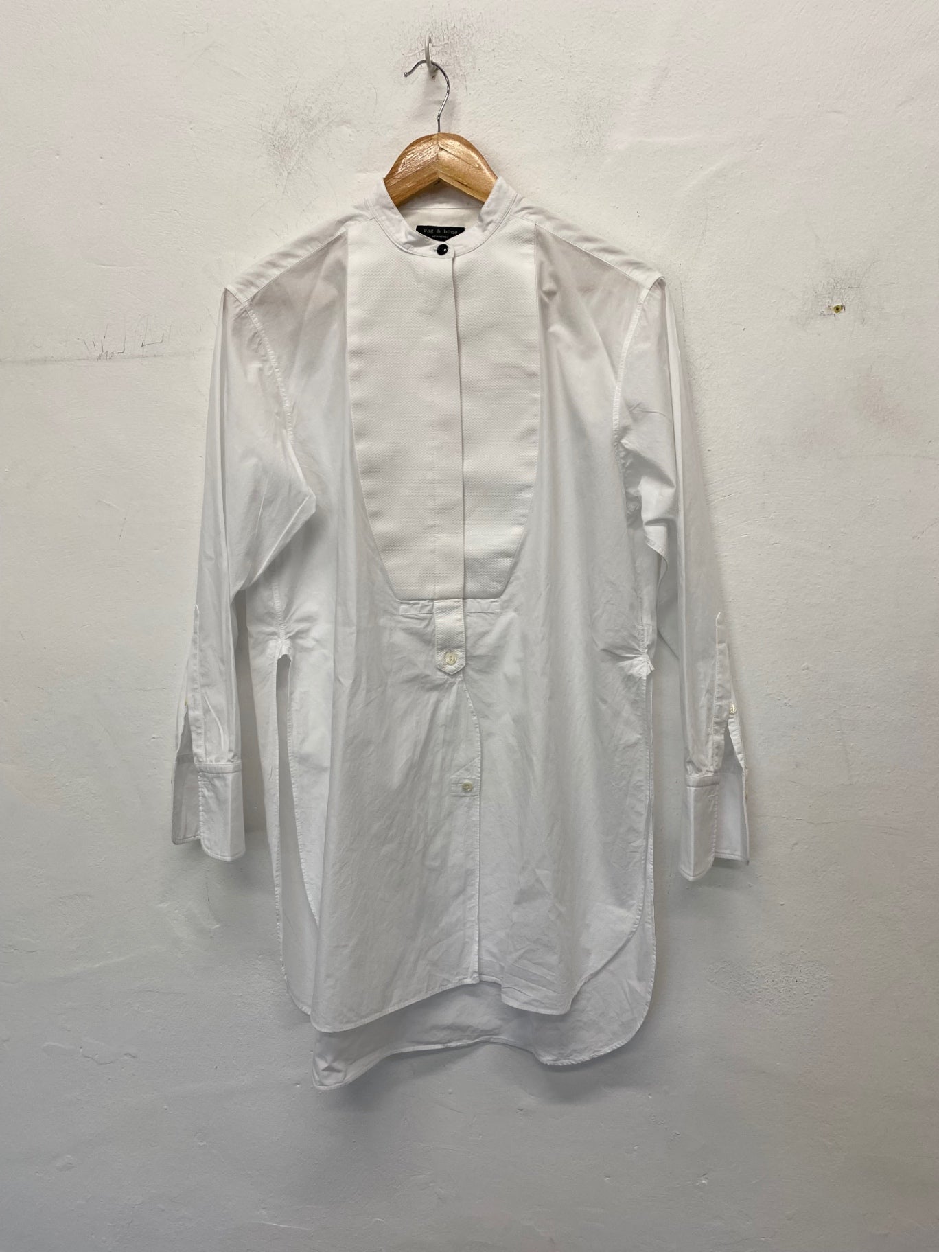 Gorgeous Rag and Bone dress shirt Dress XXS White Tunic top LB006